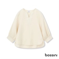 bossini WOMEN French Linen 3/4 Shirt