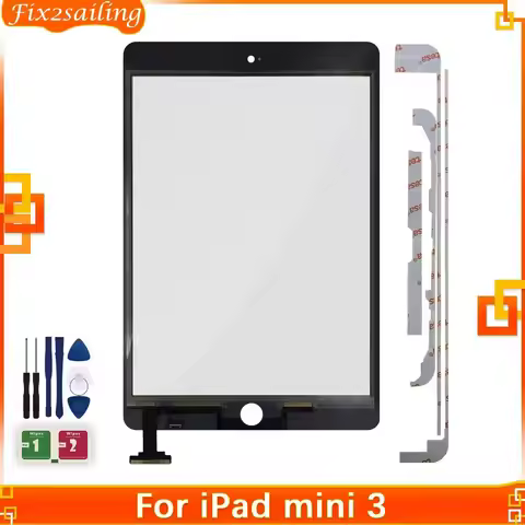 For iPad mini 3 A1599 A1600 A1601 Touch Screen Digitizer Front Glass Panel For iPad mini 3 Outer Tou