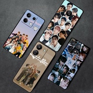 Soft black phone case for Xiaomi Poco F5 X3 X4 GT X5 F6 X6 M6 Pro C31 C40 C55 C65 23KZ SEVENTEEN Cov