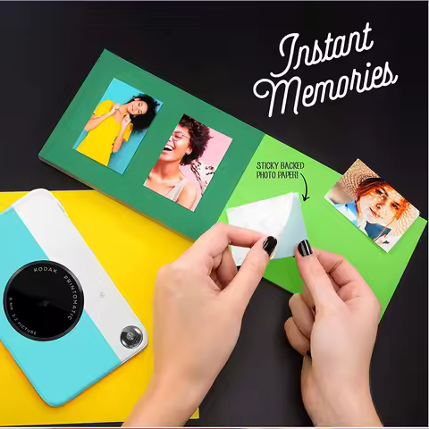 Hot sell KODAK Printomatic Printing ZINK Instax Digital Printing Camera Optional20/40 Film with Flas