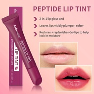 Lakerain Peptide Lip Tint Mirror Liquid Lip Gloss To Base Mask Lipstick Cream Dead 10ml Care L4o7