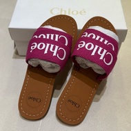 Chloe 桃紅色 女童拖鞋