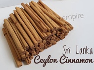 Ceylon Cinnamon (25g) from Sri Lanka- Alba Grade Highest Quality/ Kulit Kayu Manis Ceylon dari Sri Lanka Gred Alba