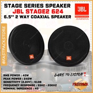๐ Original JBL Stage2 624 6-1/2" 2 Way Coaxial Car Speaker 45W RMS Power 270W Peak Power Car Audio K