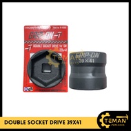 MATA CVT SOCKET DRIVE 39 X 41 GRIP ON DOUBLE SOCKET DRIVE CVT 39X41 MM