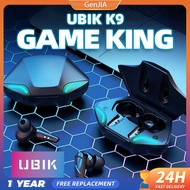 UBIK K9 Gaming Wireless Bluetooth Earphone Earbuds Stereo Headset Dual Mode Sport Earpod Noise Reduc
