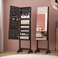 Magic Mirror Home Floor Full-length Mirror Jewelry Storage Cabinet Integrated Wall-Mounted Mirror Eu