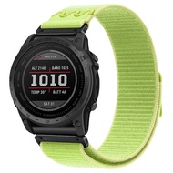 Zionia 20mm Quick Release Easy Fit Premium Nylon Watch Strap for Garmin Fenix 8 AMOLED 7S 6S Pro Sap