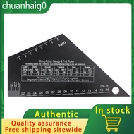 Fret Leveling Tool Guitar Neck Fingerboard Measuring Ruler Stainless Steel Fret Rocker