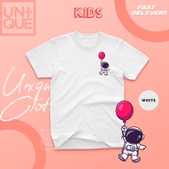BALON Kids T-shirt (Boy/Girl) 3-14 Years Organic Cotton Street Style Baju Budak  Kain Sejuk