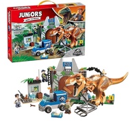 Jurassic Dinosaur World Park Tyrannosaurus Rex Escape Building Blocks Children's Toys Boys Assembled Lego B