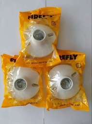 3 PCS Firefly Ceiling Receptacle Bulb Socket Receptacle 2-1/4  3-1/4  4-1/4