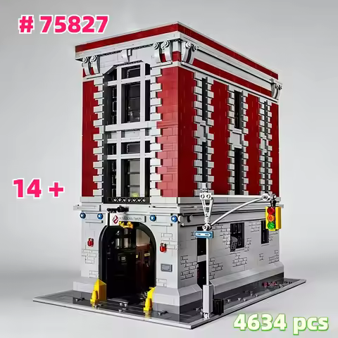 Firehouse Headquarters Building Blocks 75827 Building Blocks Sets Suitable for Birthday Gifts，Compat