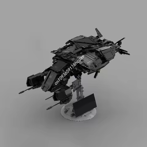 1029PCS Super Heroe UCS The Dark Knight Rises Batwing- The BatS Famous Film Model Moc Building Block