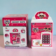 Celengan atm sidik jari money safe box piggy bank tabungan celengan anak mainan uang perbankan