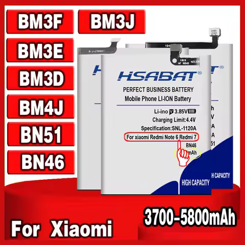BM3J BM3F BN46 BM3E BM3D BM4J BN51 Battery for Xiaomi 8 mi 8 M8 SE MI8 Lite/Mi8 Pro Mi 8 Explorer/Re