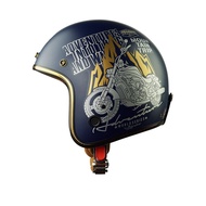 MŨ BẢO HIỂM 3/4 HPPRO HELMET CHÍNH HÃNG MÀU ĐEN TEM V1 TRẮNG MÃ HÀNG HP-04T BẢO HÀNH 24 THÁNG.