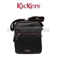 KICKERS 100% Original Genuine Cow Leather Crossbody Bag Sling Bag Beg Kulit Lelaki Beg Silang 1KIC-S