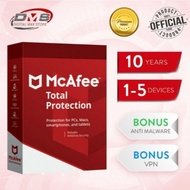 McAfee Total Protection and McAfee LiveSafe 10 Year Original