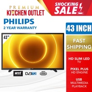 Philips 43" Full HD Non Smart Digital TV 43PFT5505 | Sharp 42" Full HD TV 2TC42BD1X DVB-T/T2 LED TV 