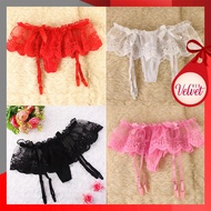 Rv Panties Gstring Belt Clasps Stockings Garter Inner Women Nylon Material One Size Import 1199