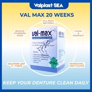 Val-Max Concentrated Denture Cleaner 20 weeks box (FREE 2 sachets  as GIFT )