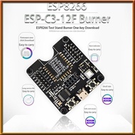 [V E C K] 1 PCS ESP8266 Test Rack Module Programmer PCB Support ESP-01 01S 12 ESP32-C3-12F Multi-Function Portable Module