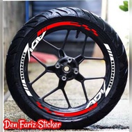 Adv 150 Sticker Motorcycle Sticker Rim Sticker adv 150 rim Sticker