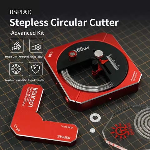 DSPIAE Infinite Adjustment Circle Cutter Compass Knife High-end Version 2.0 MT-C