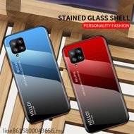 samsung galaxy a42 5g Glass case samsung galaxy a 42 5g Gradient Tempered Glass Phone Cover Hard Cov