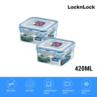 LocknLock Official Classic Food Container 420ML 2 Pcs (HPL-850x2)