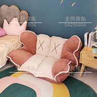 A&0482懶人沙發床 布藝梳化床 sofa bed 卡通可愛多顏色選擇榻榻米折疊床 躺地沙發 單人位 雙人位 日式榻榻米睡墊