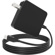 65W USB C Laptop Charger Compatible with Asus Zenbook 14, Fits for Microsoft Surface Pro X, PD3.0 Ty