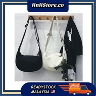 Crossbody Bag Women Harajuku Canvas Bag Student Shoulder Beg Sling Bag Women Beg Ootd Viral Beg Sila