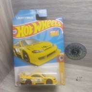 HOTWHEELS Hot Wheels lb silhouette nissan silvia s15 Yellow