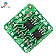 pcbfun บอร์ดดิฟเฟอเรนเชียลเครื่องขยายเสียงบอร์ด2X18W เครื่องขยายเสียงสัญญาณเสียงดิจิตอลระดับ D/AB แร