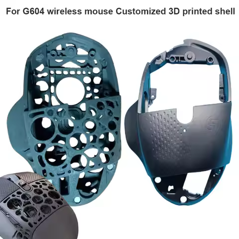 Customized 3D Printed Hollow Shell for G604 Wireless Mouse Weight Reduction Repair Replacement Compu