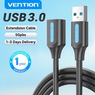 Vention USB Extension Cable Male To Female USB 3.0 Cable Fast Speed Extender Cord USB 2.0 Extender D
