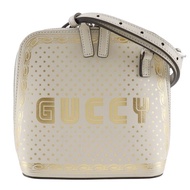 【日本直送】Gucci GUCCI Ggussy 肩背包 SAGA 511189 皮革 白色 女仕【二手】