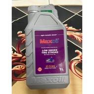*Maxoil* 2T Maxoil 2T-TCW3 1Liter Low smoke 100% Original