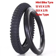 Tyre 12 1/2 x 2.75 Tayar Inner Tube Mini Dirt Bike 12.5x2.75 Tire Mini Motorcycle