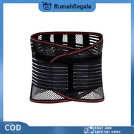 Lumbar Spine Belt Lower Back Support Braces Sport Waist Strap Gym Deadlift Heavy Lifting Injury Scol