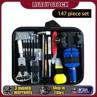 147pcs Watch Repair Kit-Comprehensive Tools with Carrying Case for Link Adjustment Battery Replaceme