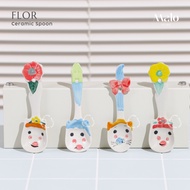 MALOHOME - FLOR Ceramic Cutlery Spoon Ceramic Cutlery Malo Home Cutlery