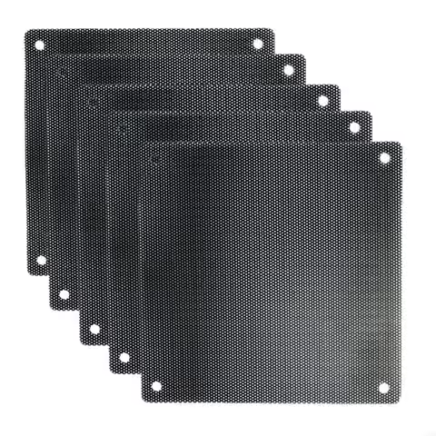 N1HD Dust Filter 12/14/9/8/7cm for Computer Cooler Fan [5 Packs ] PC Fan Frame Dust Mesh Cooler Filt