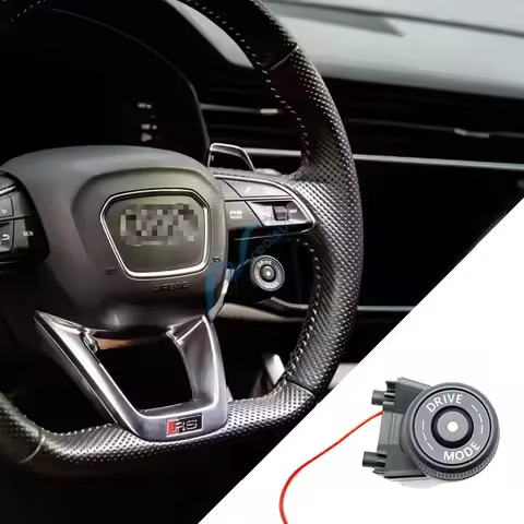 Sport Chrono SC Button for Audi A3 8V 8Y A4 B8 B9 Q3 Q5 A6 C7 C8 Steering Wheel With Start Engine Dr
