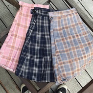 Checkered tennis skirt