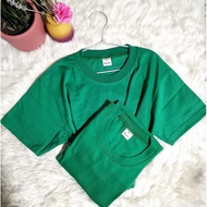 Keentex Plain Tshirt Emerald Green for Kids and Adult | Emerald Green Shirt