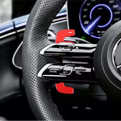 Aluminum Car Steering Wheel Shift Paddle Shifter For Mercedes Benz EQE EQS EQE350 EQS450 AMG 2022-20