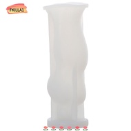 FKILLAONE Hugging Abstract Human Body Scented Candle Silicone Mould, White Silicone  Human Body Figu